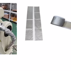 Robot Protective Sheet Robot Protective Cloth used in the mechanical industry such as industrial robots and welding equipment